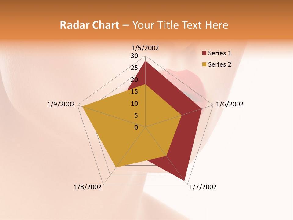 Woman Portrait Nature PowerPoint Template