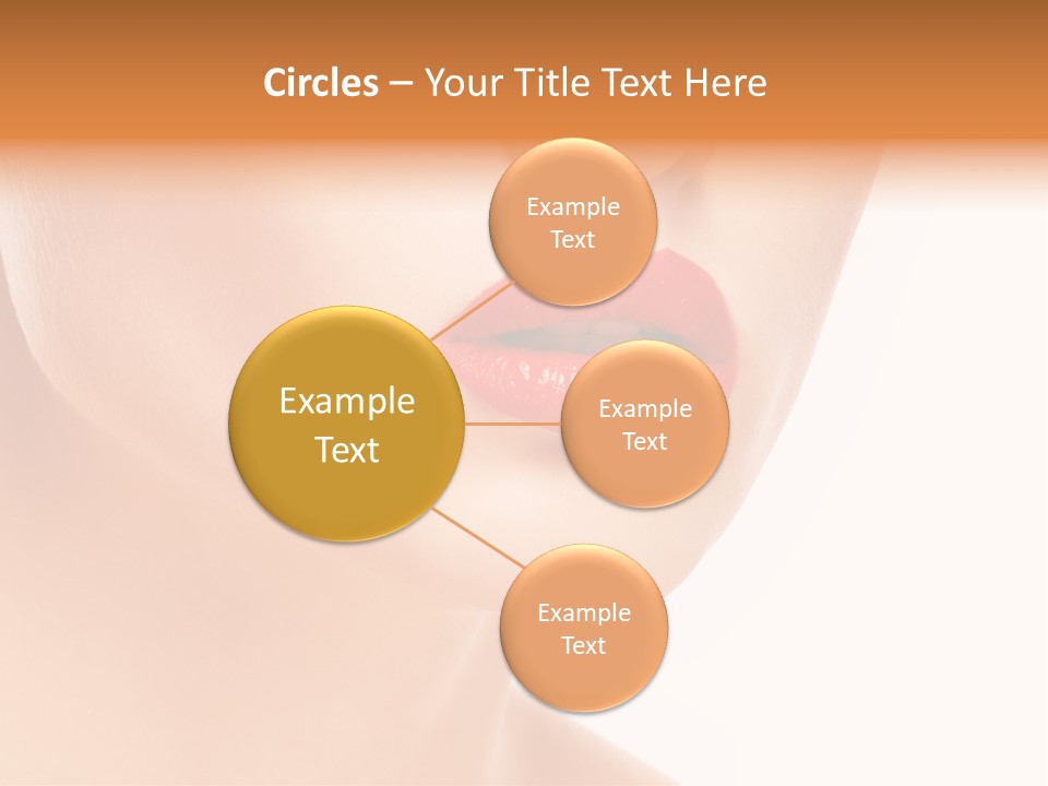 Woman Portrait Nature PowerPoint Template