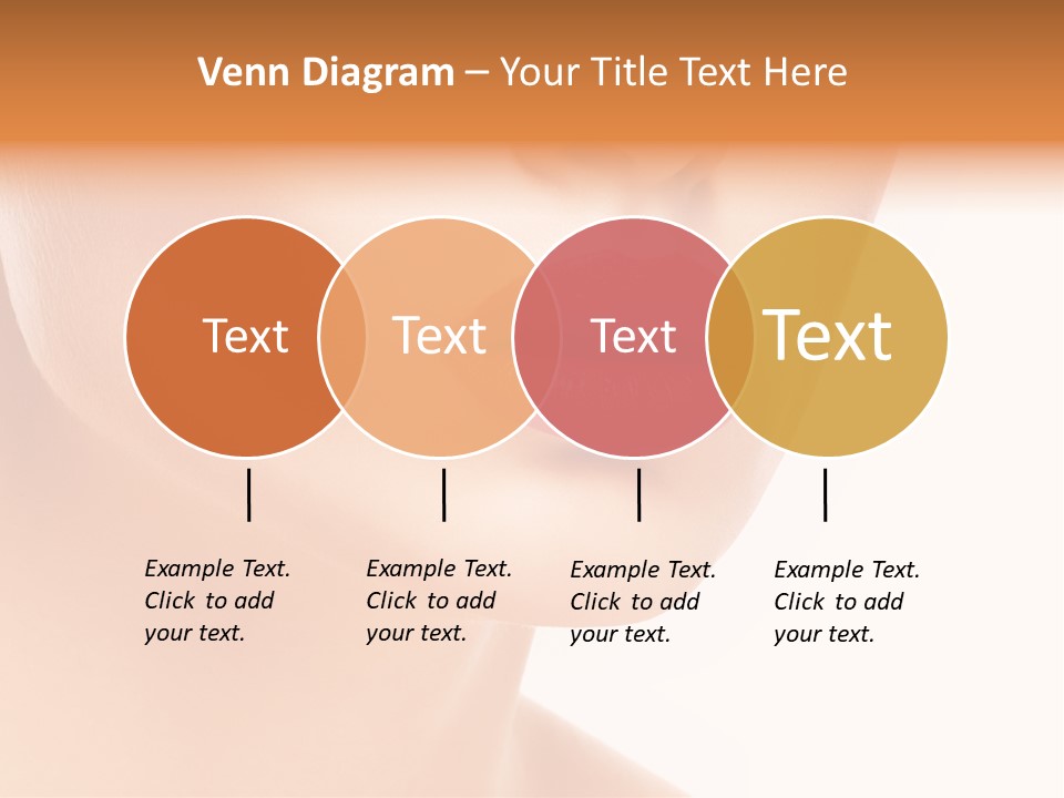 Woman Portrait Nature PowerPoint Template