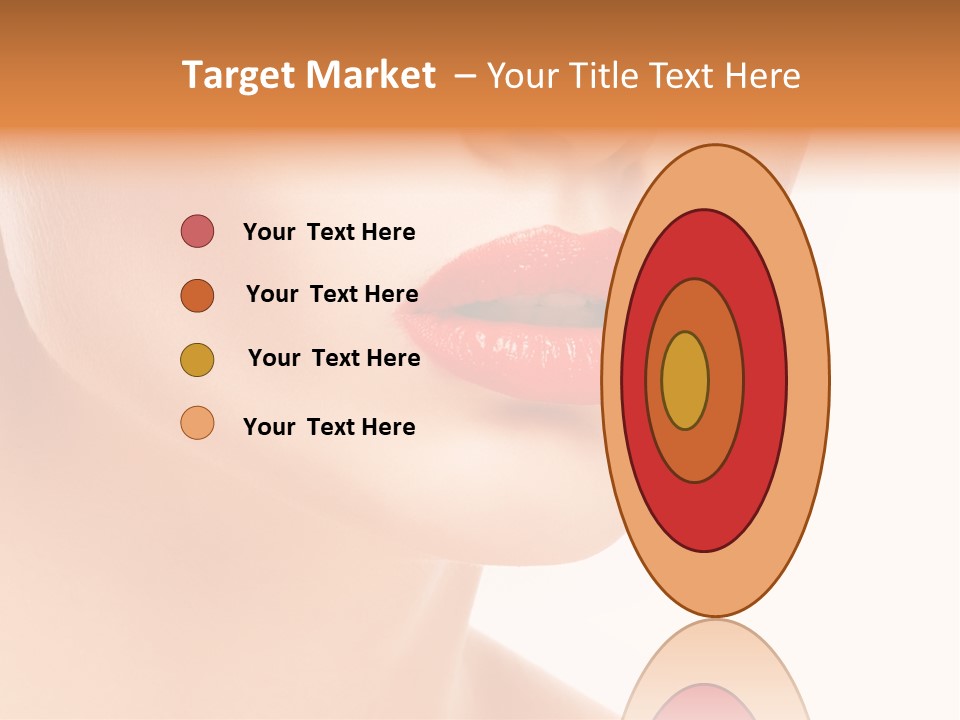 Woman Portrait Nature PowerPoint Template