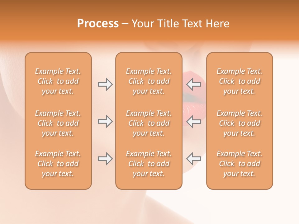 Woman Portrait Nature PowerPoint Template