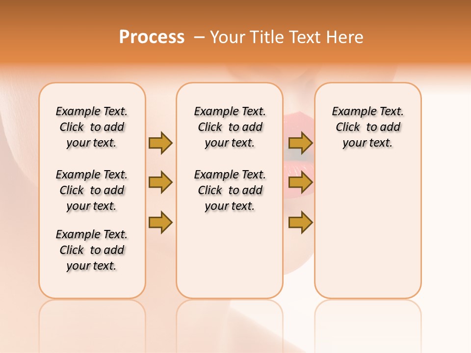 Woman Portrait Nature PowerPoint Template