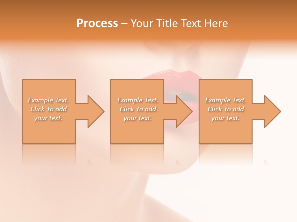 Woman Portrait Nature PowerPoint Template