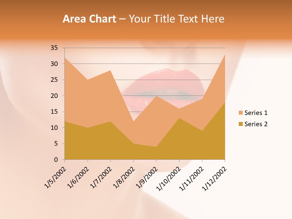 Woman Portrait Nature PowerPoint Template