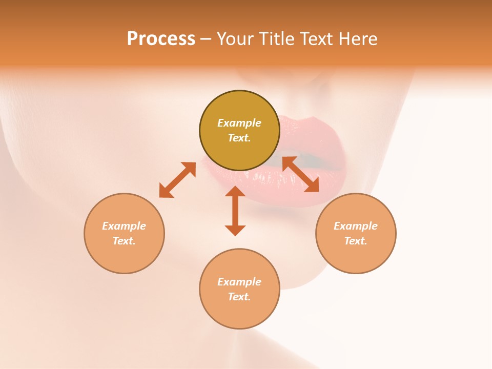 Woman Portrait Nature PowerPoint Template