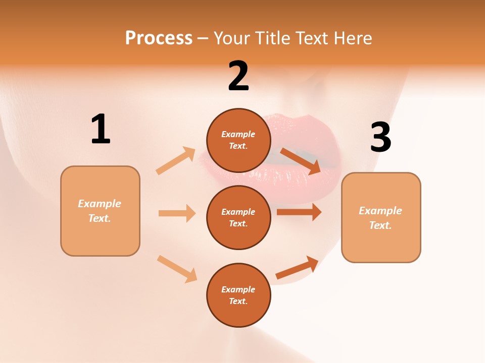 Woman Portrait Nature PowerPoint Template