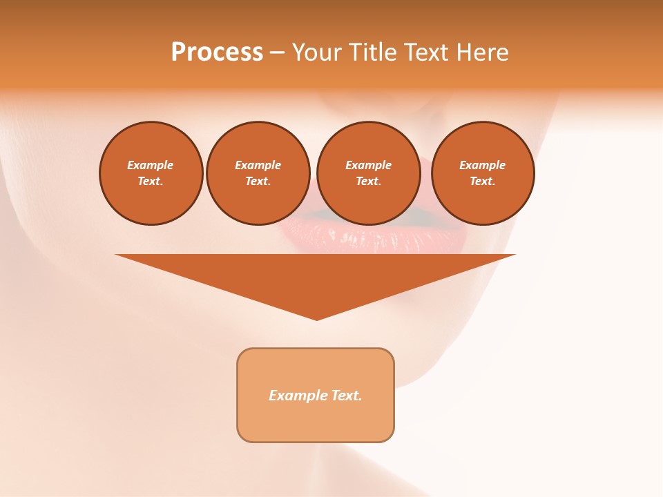 Woman Portrait Nature PowerPoint Template