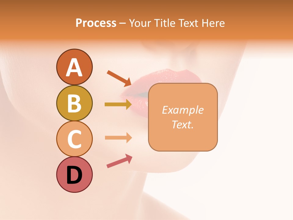 Woman Portrait Nature PowerPoint Template