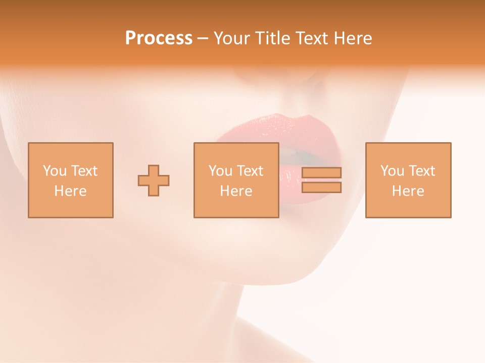 Woman Portrait Nature PowerPoint Template