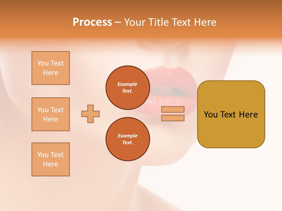 Woman Portrait Nature PowerPoint Template