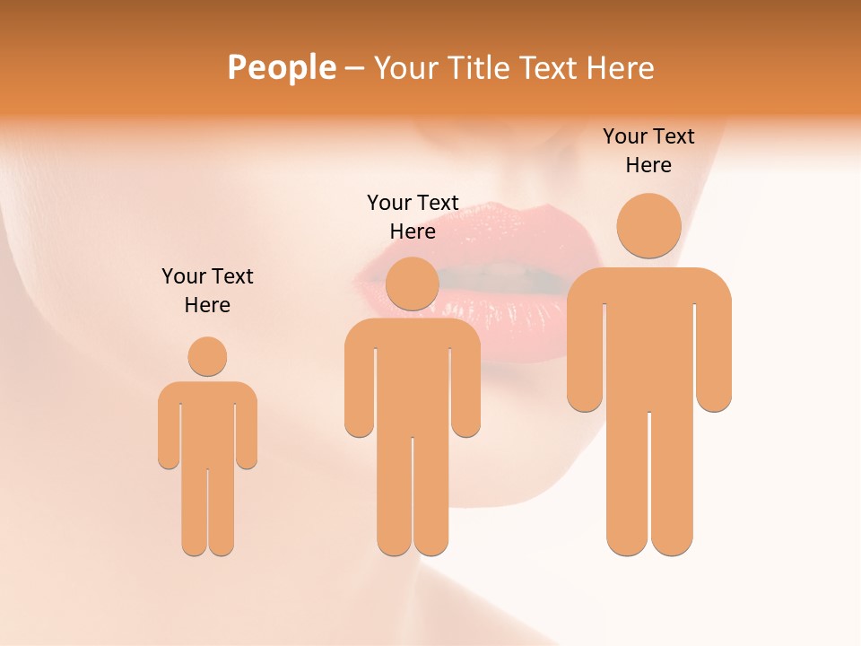 Woman Portrait Nature PowerPoint Template