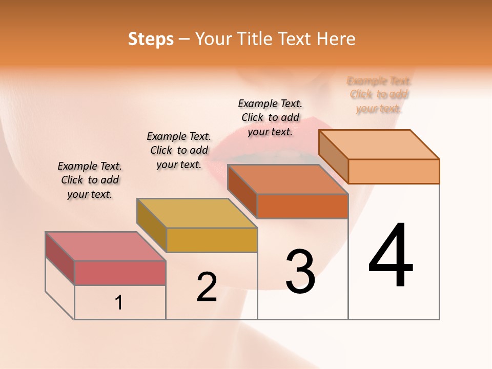 Woman Portrait Nature PowerPoint Template