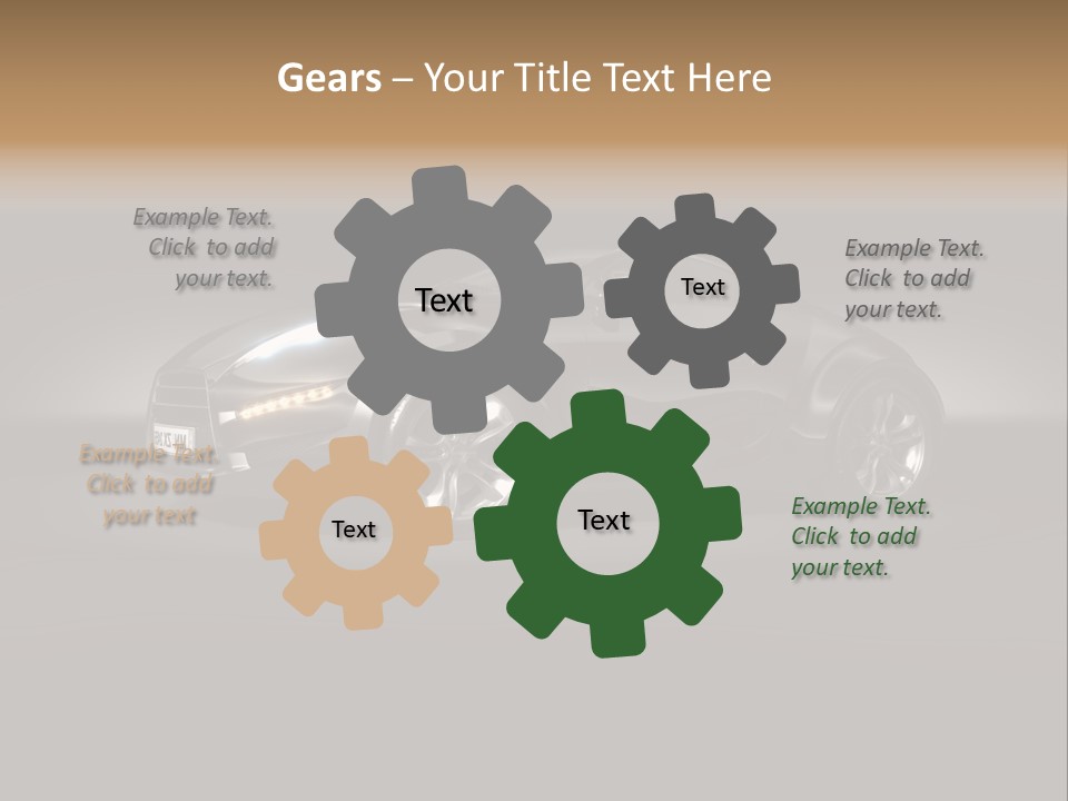 Isolated Sports Prototype PowerPoint Template