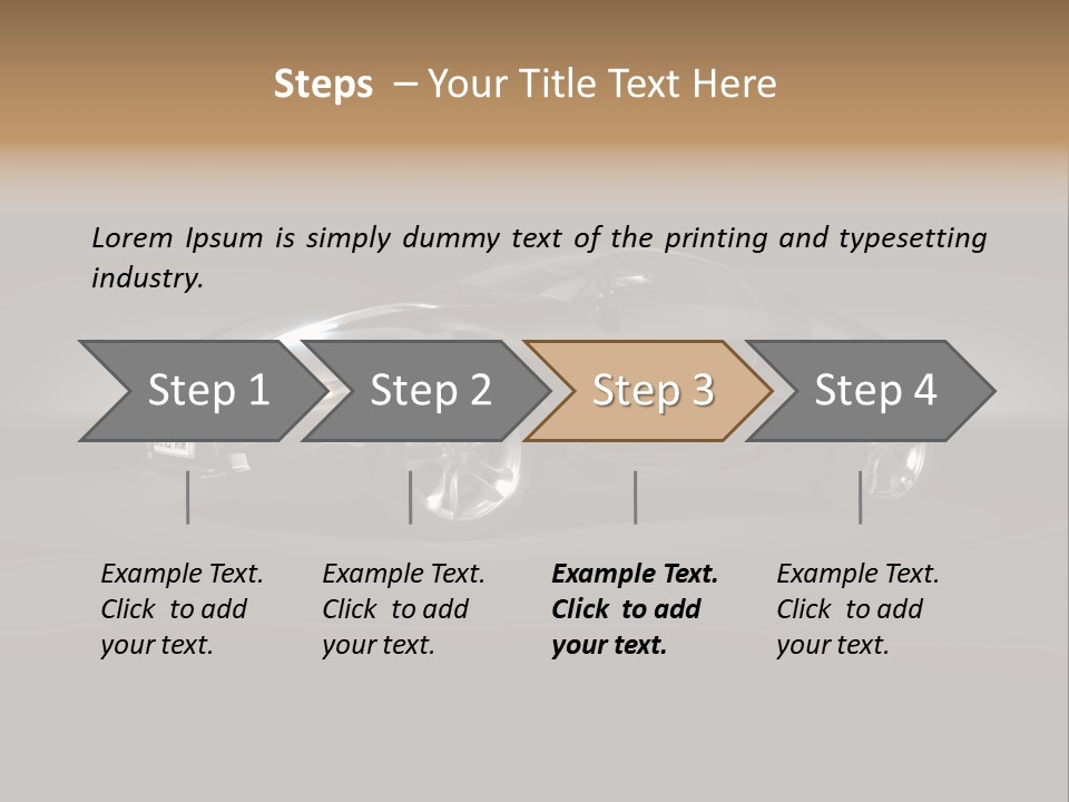 Isolated Sports Prototype PowerPoint Template