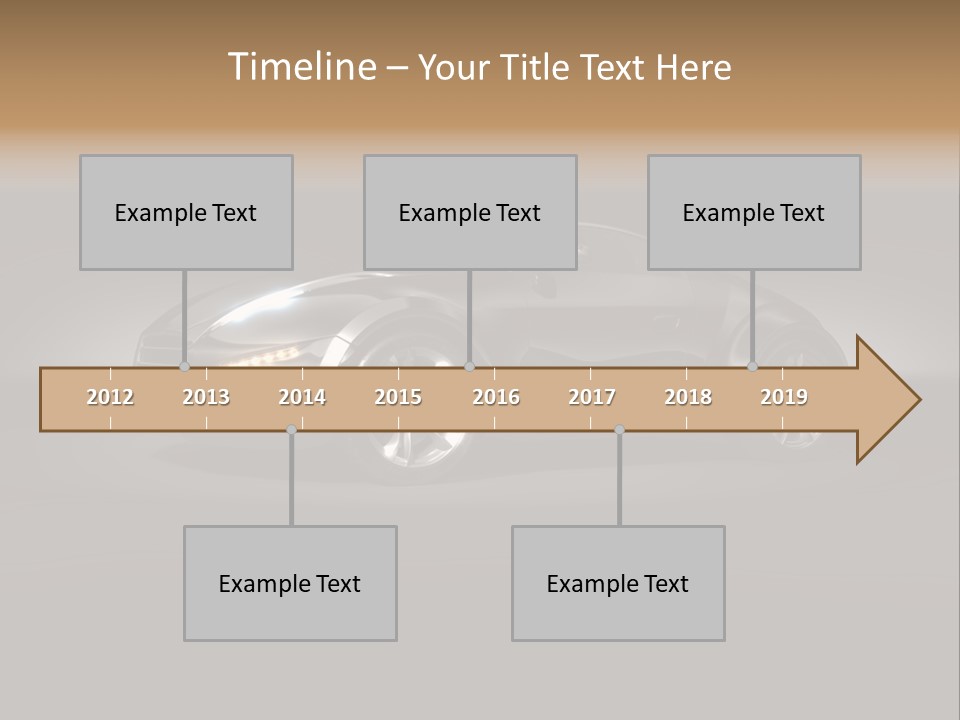 Isolated Sports Prototype PowerPoint Template