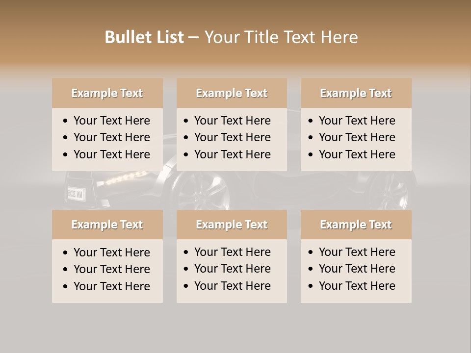 Isolated Sports Prototype PowerPoint Template