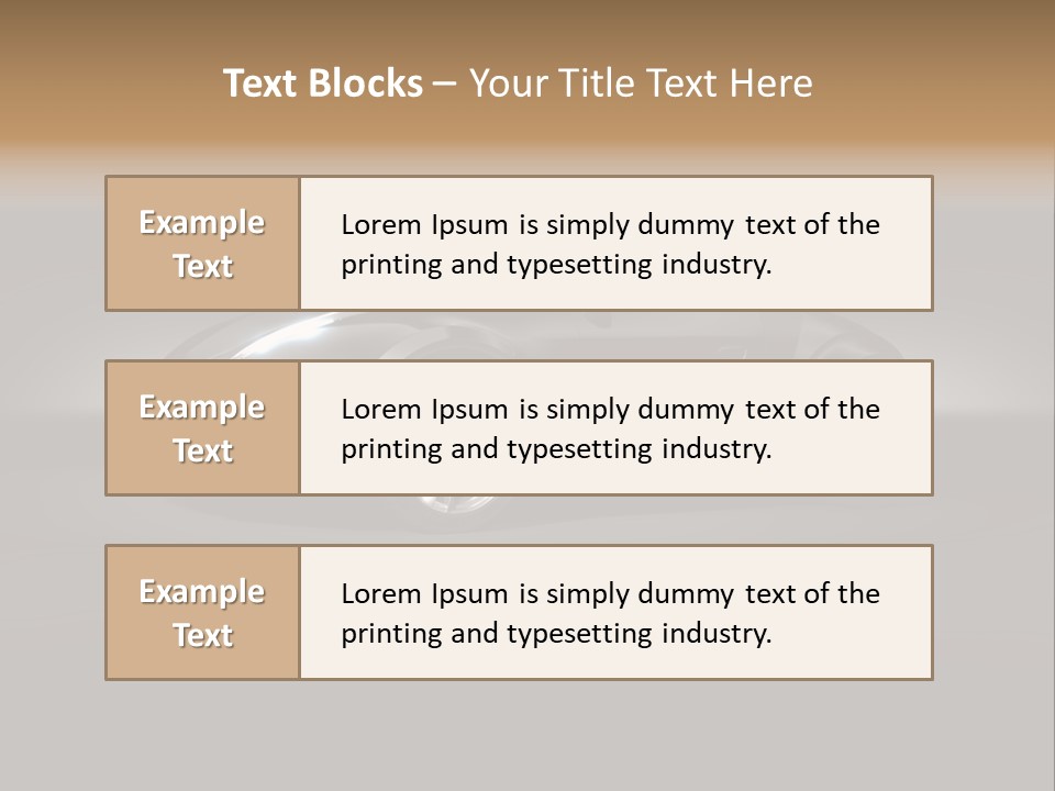 Isolated Sports Prototype PowerPoint Template