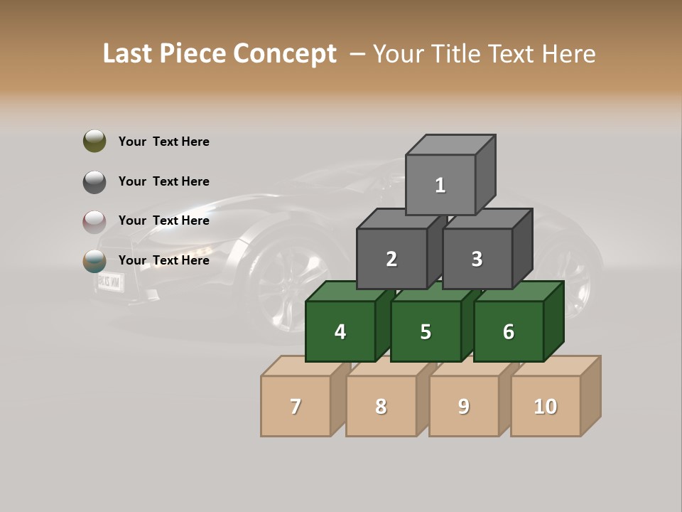 Isolated Sports Prototype PowerPoint Template