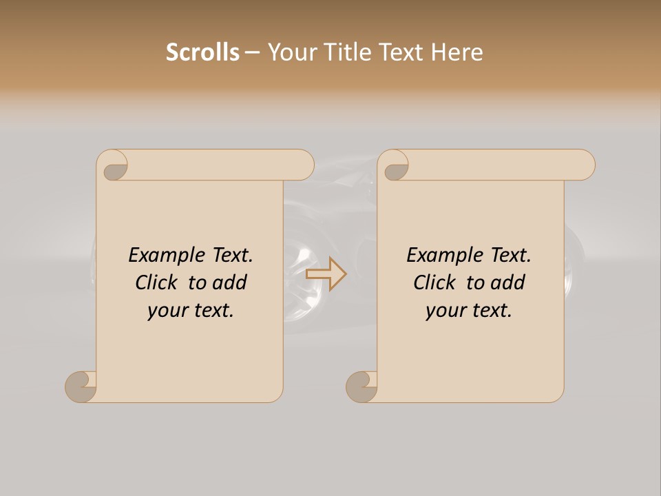 Isolated Sports Prototype PowerPoint Template