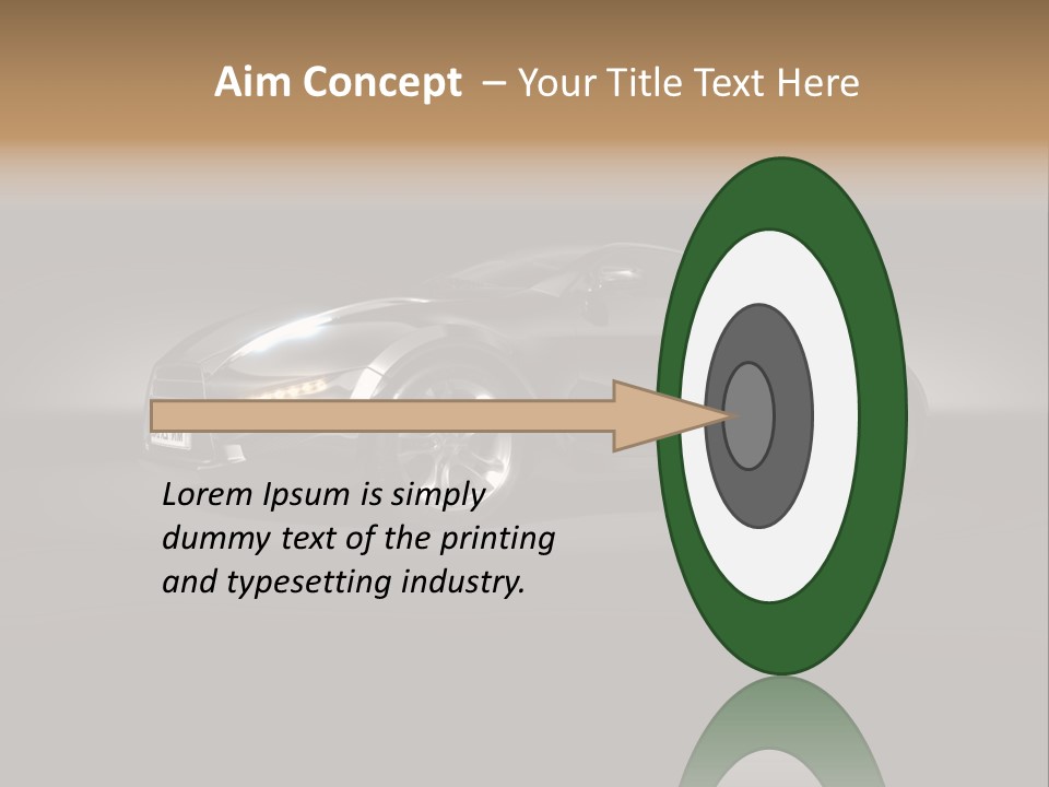 Isolated Sports Prototype PowerPoint Template