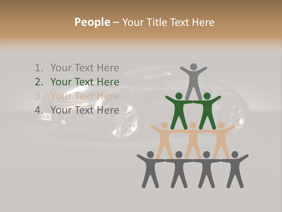 Isolated Sports Prototype PowerPoint Template