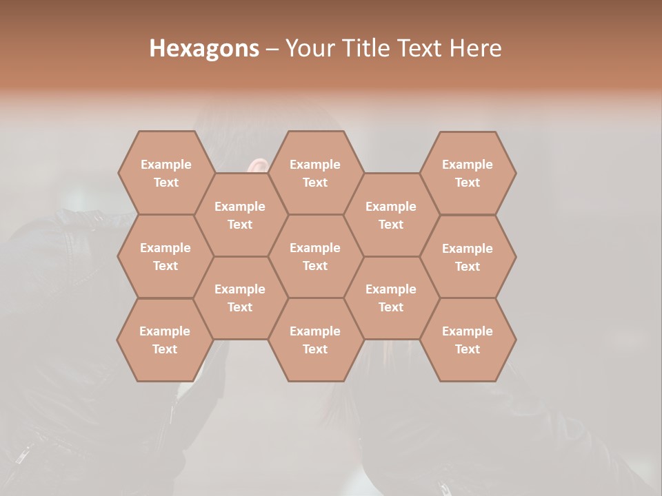 Boy Kiss Together PowerPoint Template