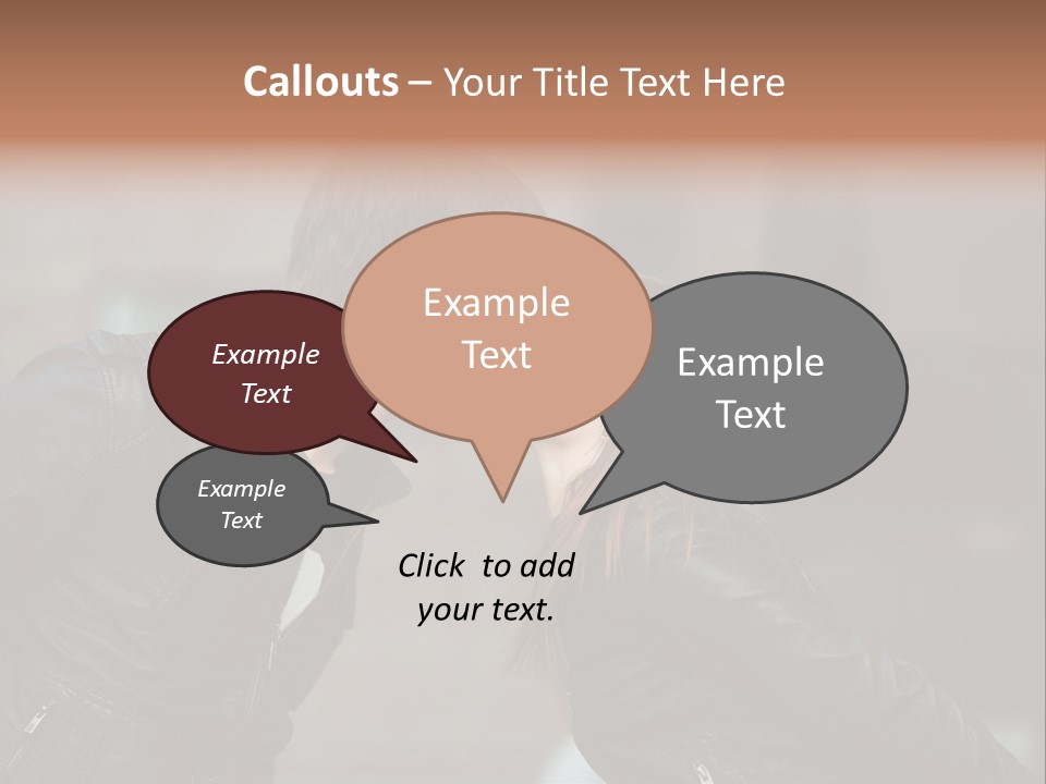 Boy Kiss Together PowerPoint Template