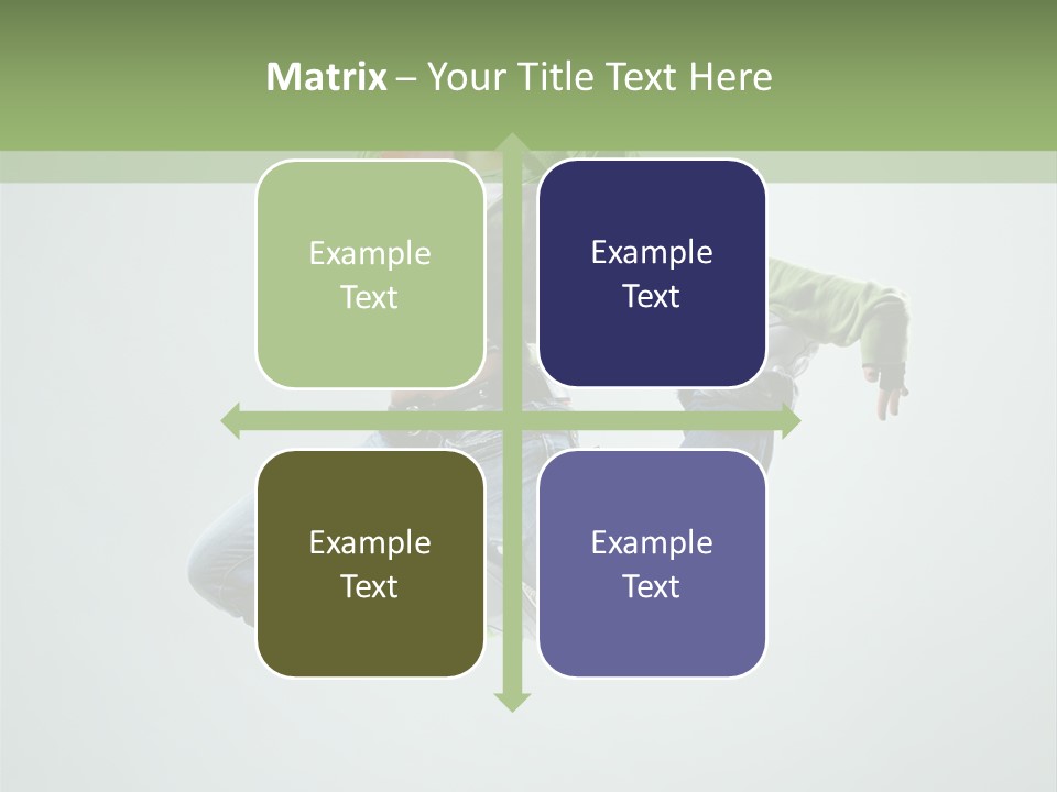 Studio Breakdancer Female PowerPoint Template