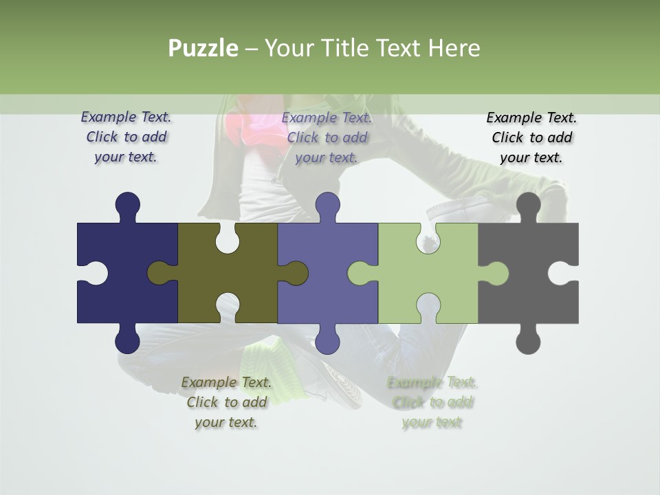 Studio Breakdancer Female PowerPoint Template