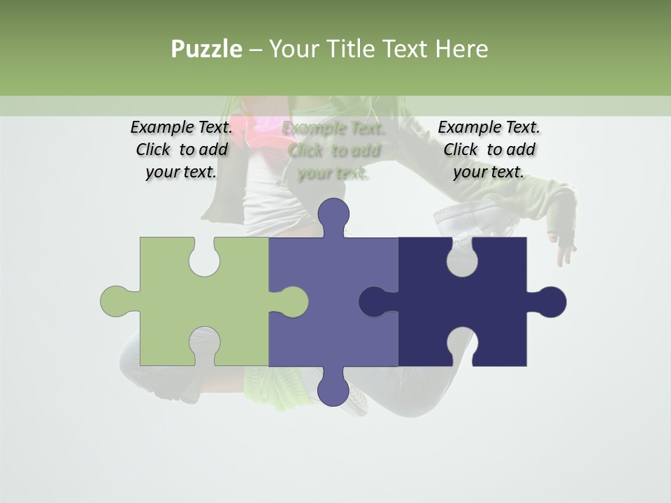 Studio Breakdancer Female PowerPoint Template