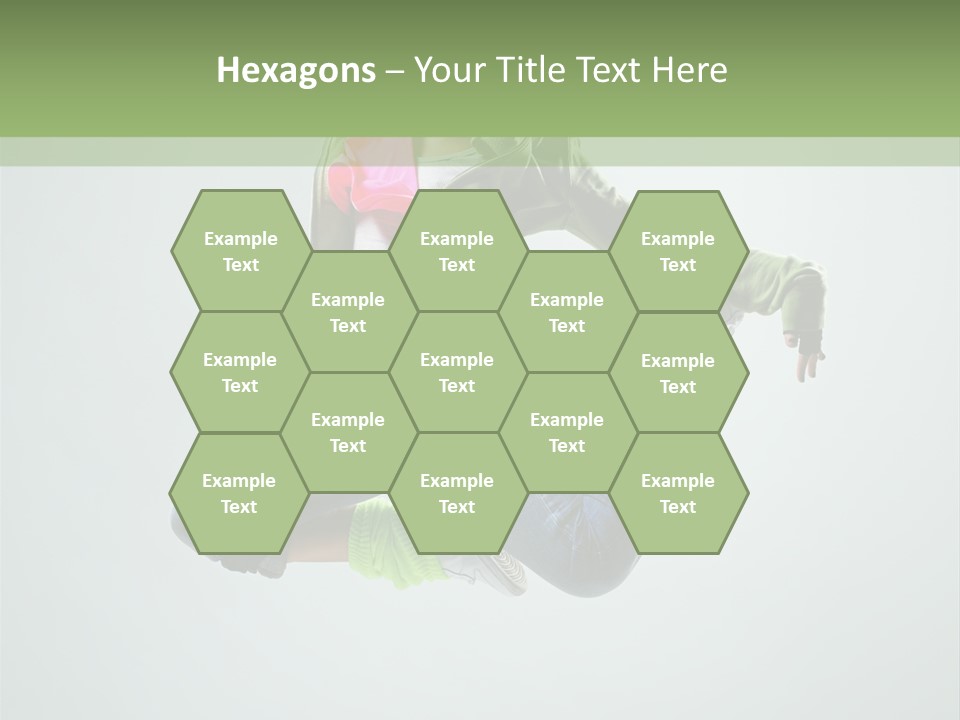 Studio Breakdancer Female PowerPoint Template