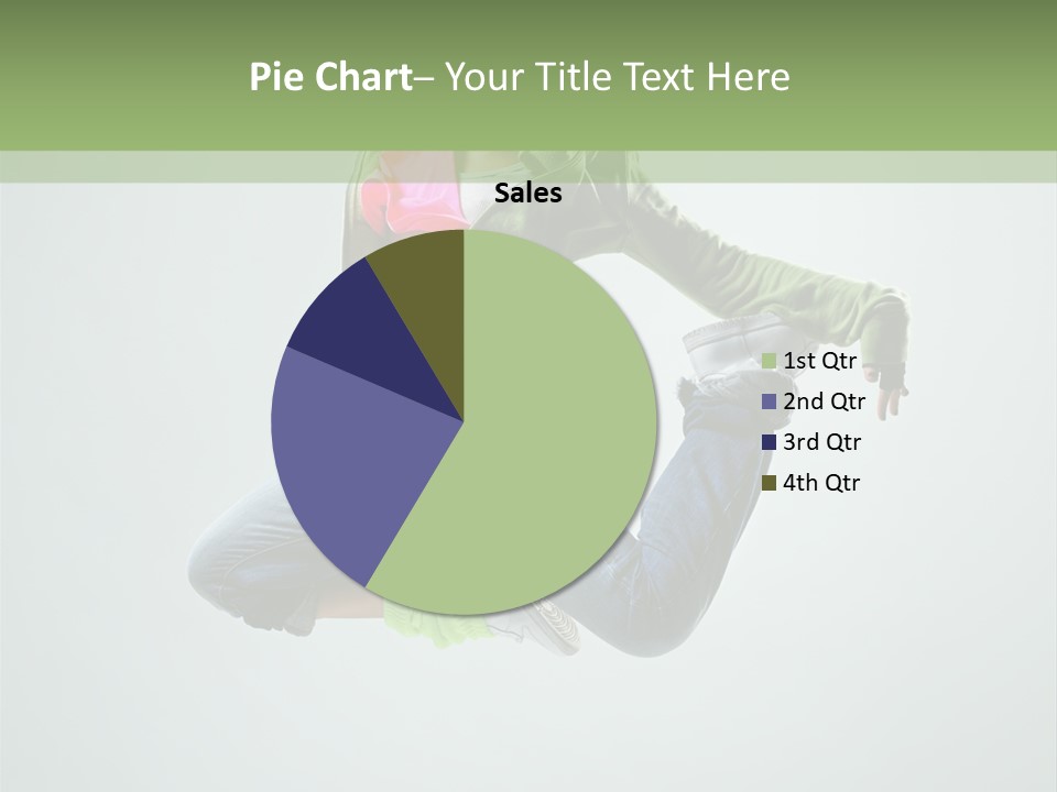 Studio Breakdancer Female PowerPoint Template