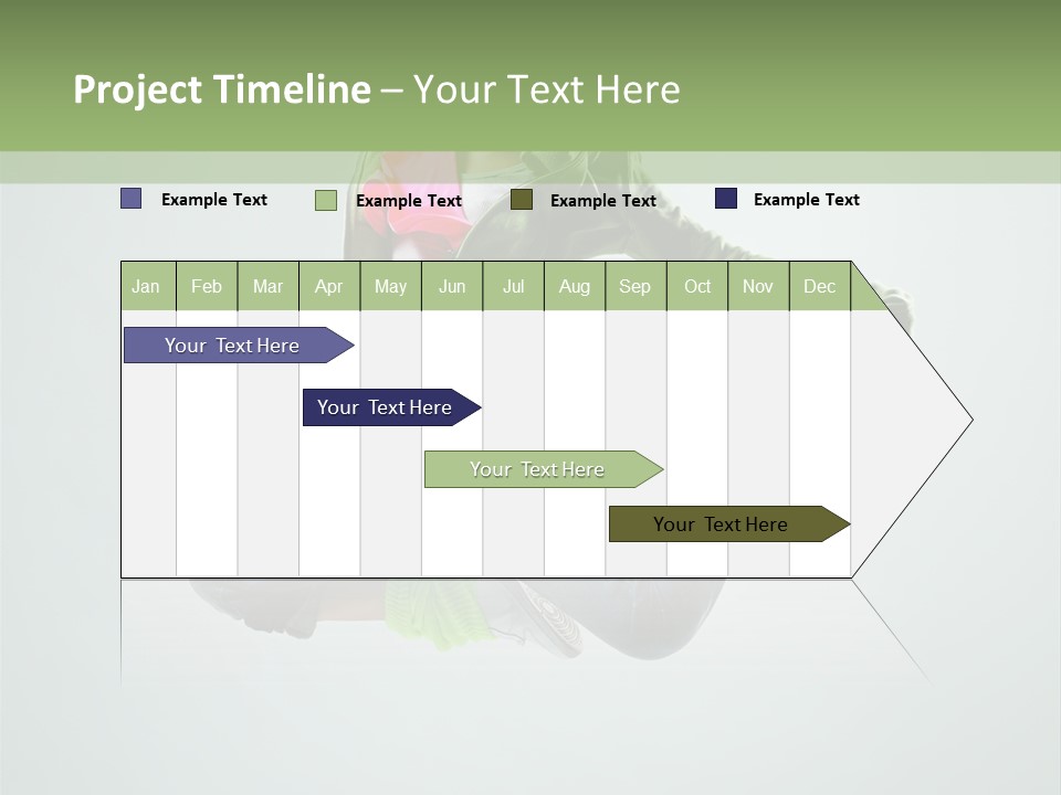 Studio Breakdancer Female PowerPoint Template