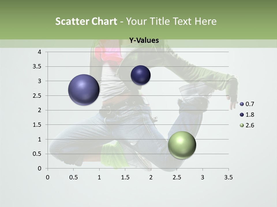 Studio Breakdancer Female PowerPoint Template