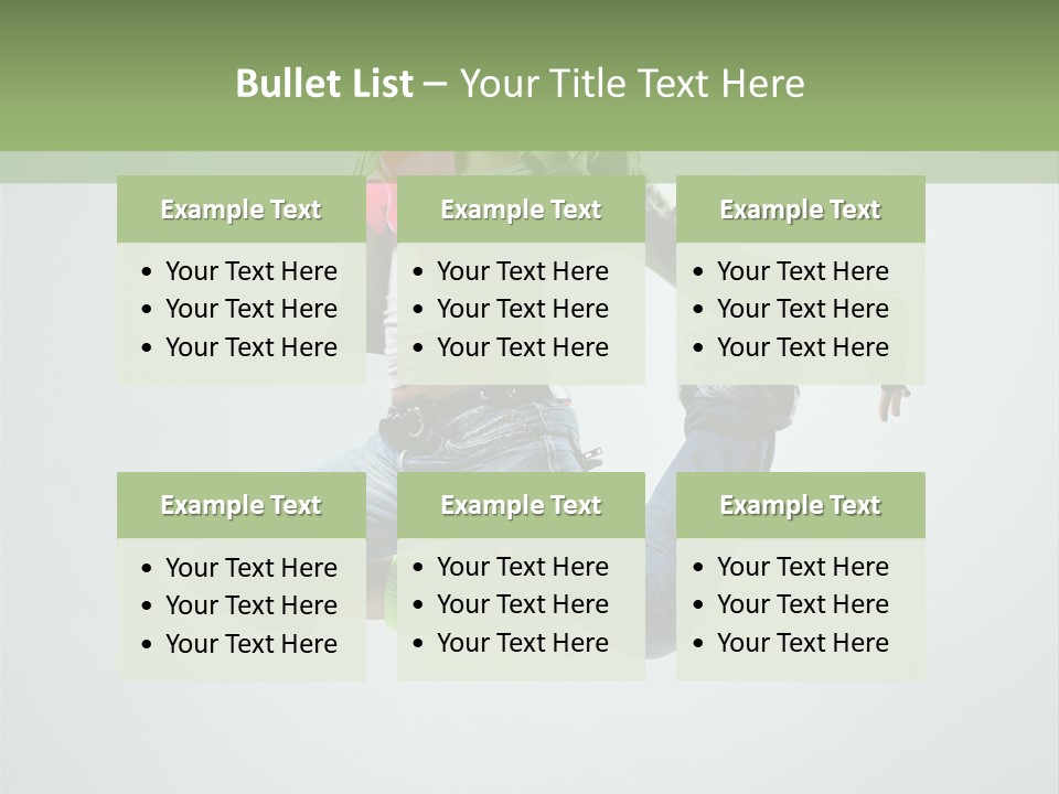 Studio Breakdancer Female PowerPoint Template