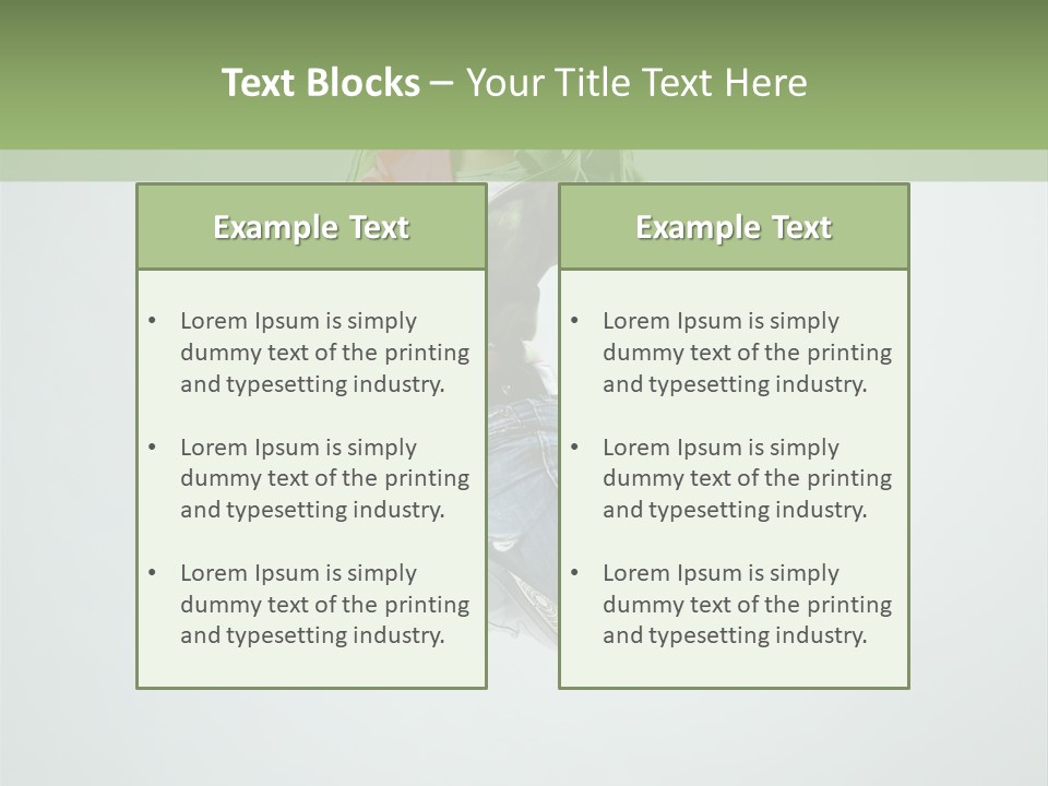 Studio Breakdancer Female PowerPoint Template