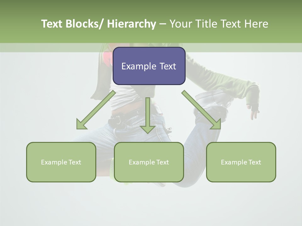 Studio Breakdancer Female PowerPoint Template