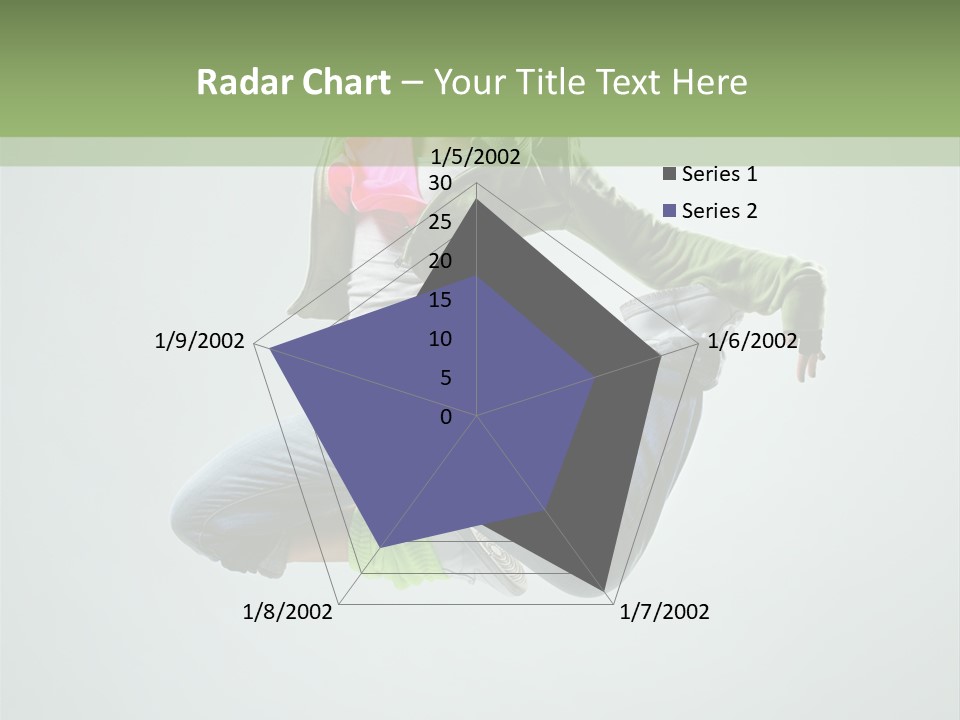 Studio Breakdancer Female PowerPoint Template