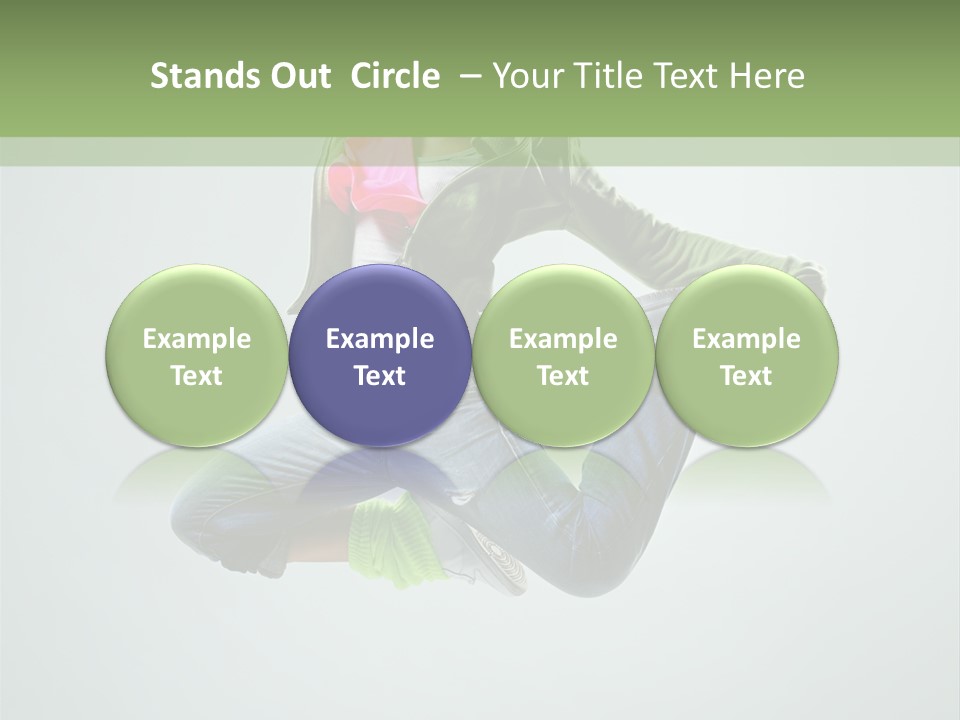 Studio Breakdancer Female PowerPoint Template