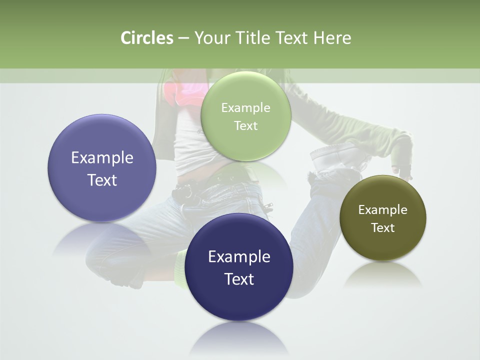 Studio Breakdancer Female PowerPoint Template