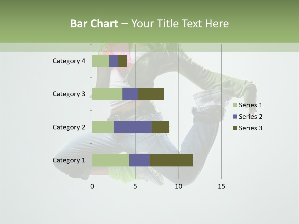 Studio Breakdancer Female PowerPoint Template