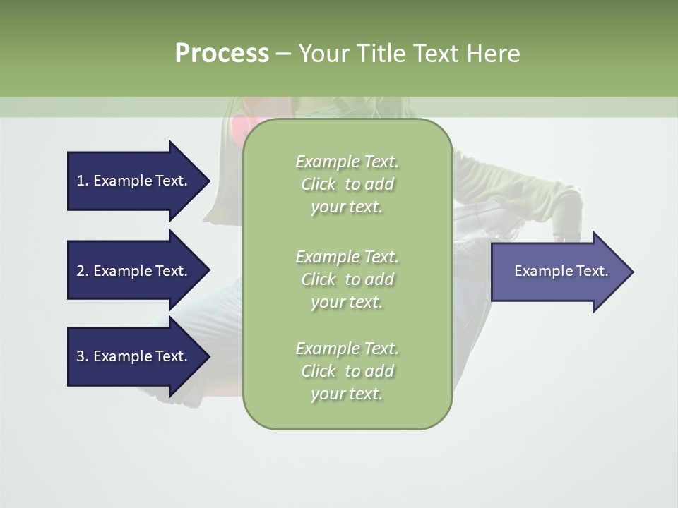 Studio Breakdancer Female PowerPoint Template