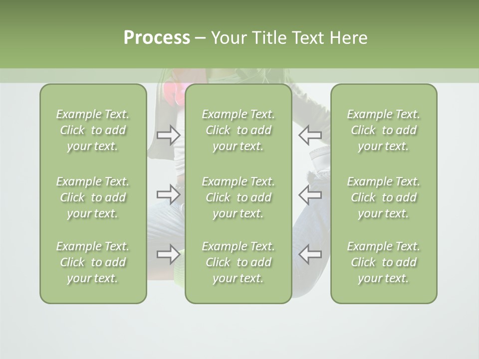 Studio Breakdancer Female PowerPoint Template