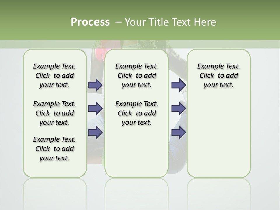 Studio Breakdancer Female PowerPoint Template