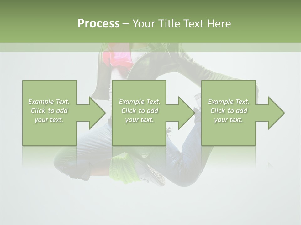 Studio Breakdancer Female PowerPoint Template