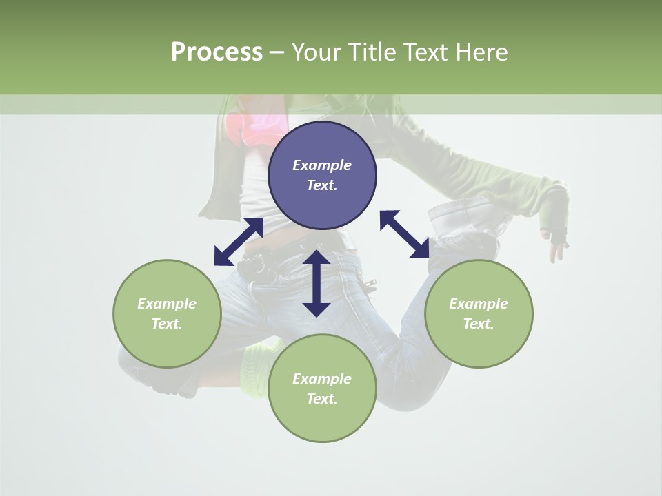 Studio Breakdancer Female PowerPoint Template