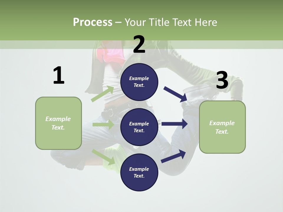 Studio Breakdancer Female PowerPoint Template