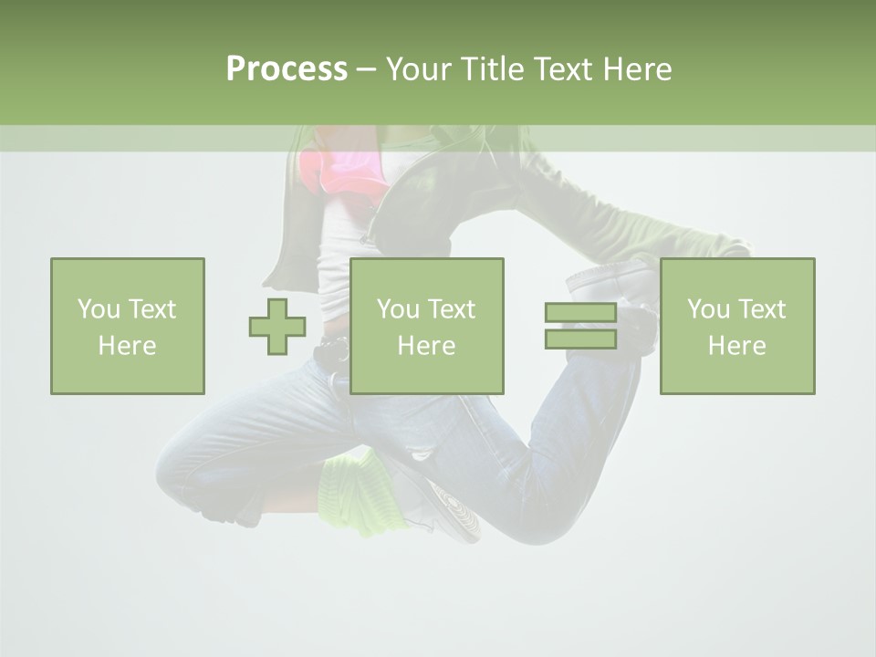 Studio Breakdancer Female PowerPoint Template