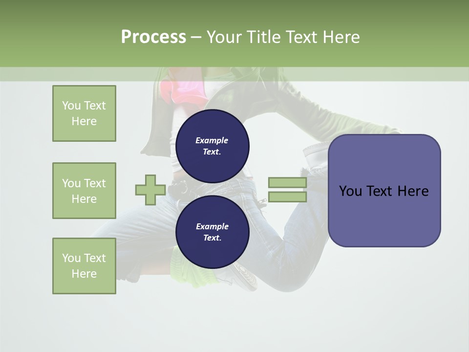 Studio Breakdancer Female PowerPoint Template