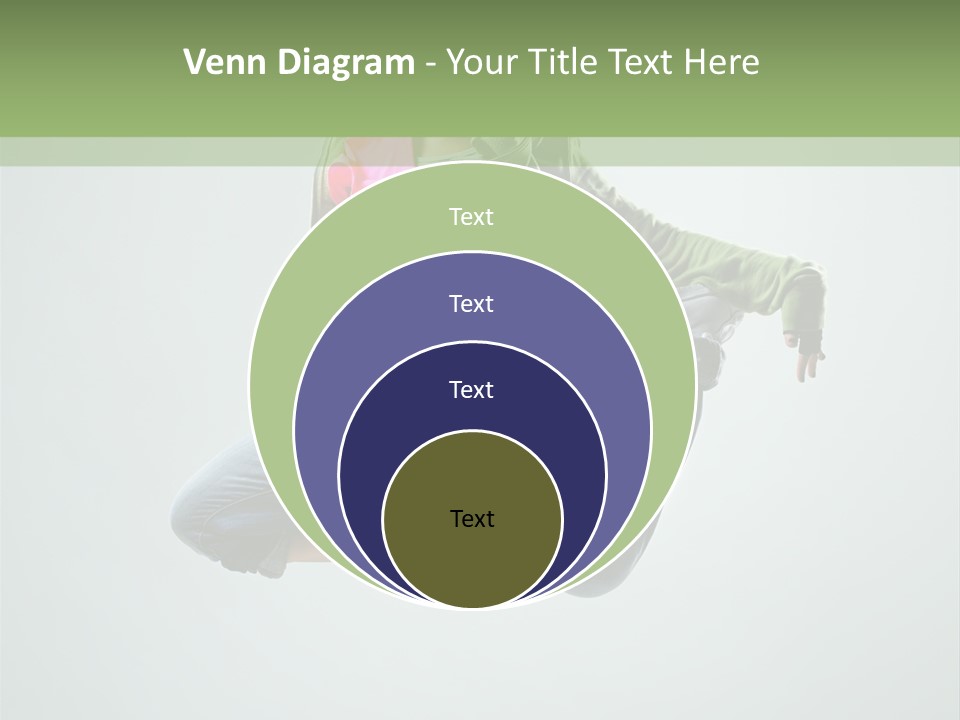 Studio Breakdancer Female PowerPoint Template